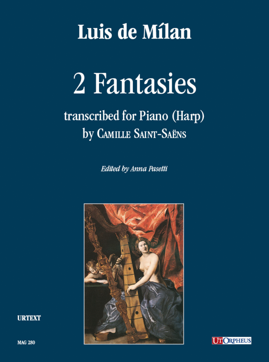 2 Fantasies for Piano (Harp). Transcription by Camille Saint-Saëns