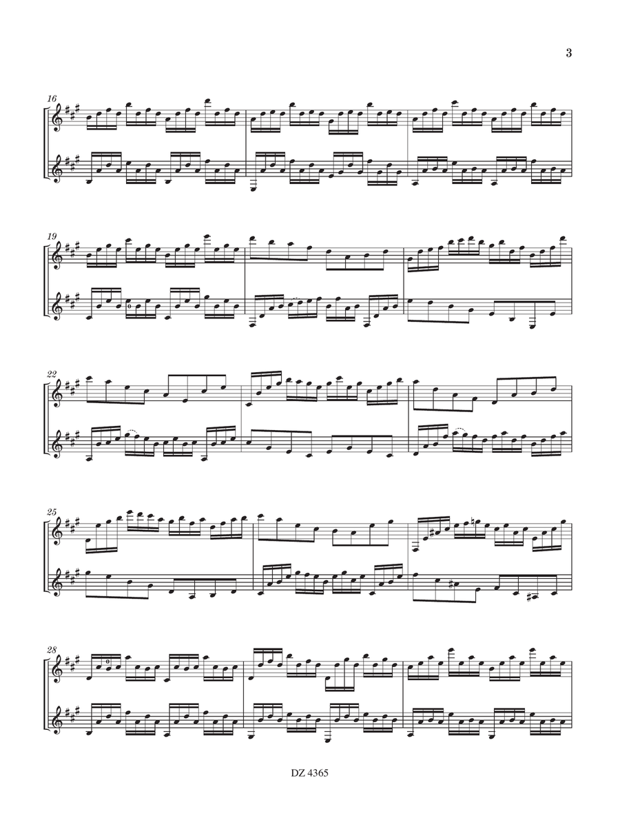 Prélude et fugue Classical Guitar scores gallery preview page 4