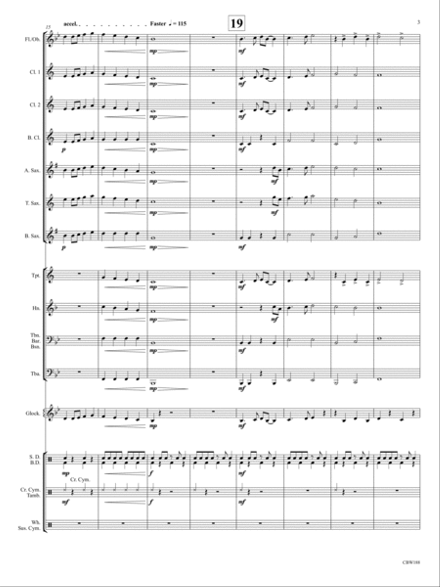 When This Cruel War is Over Concert Band scores gallery preview page 5