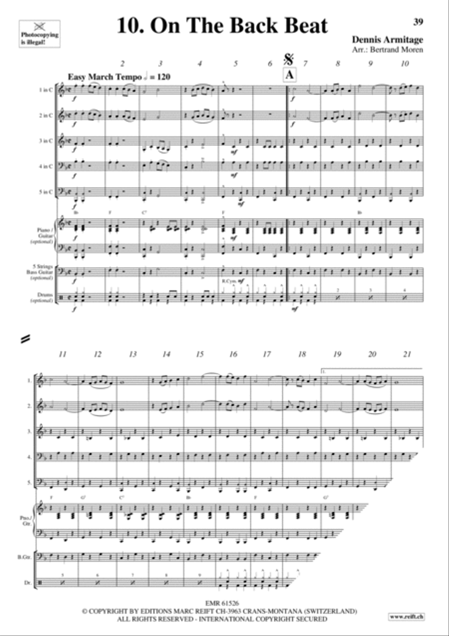 Beer Party Woodwind Quintet scores gallery preview page 12