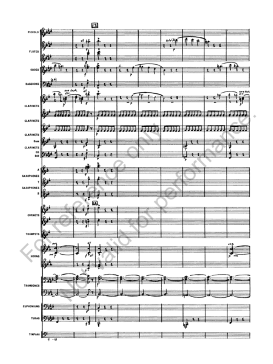 Egmont Egmont Concert Band scores gallery preview page 21