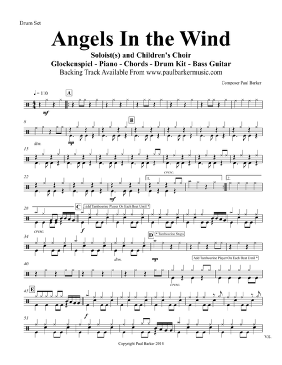 Angels In The Wind (Drum Kit Part)