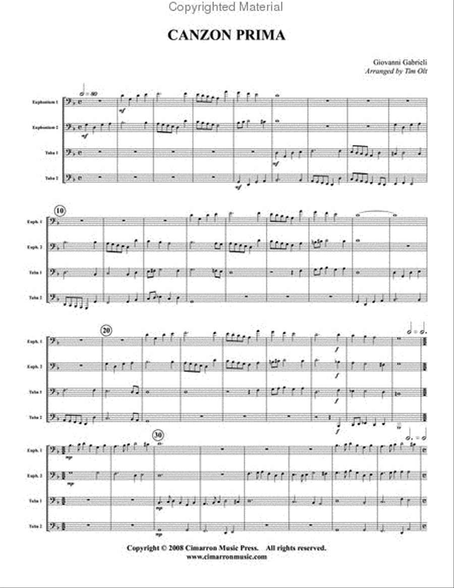 Canzon Prima Canzon Prima EETT scores gallery preview page 2