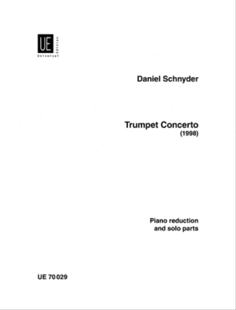 Trumpet Concerto Trumpet Solo scores gallery preview page 1