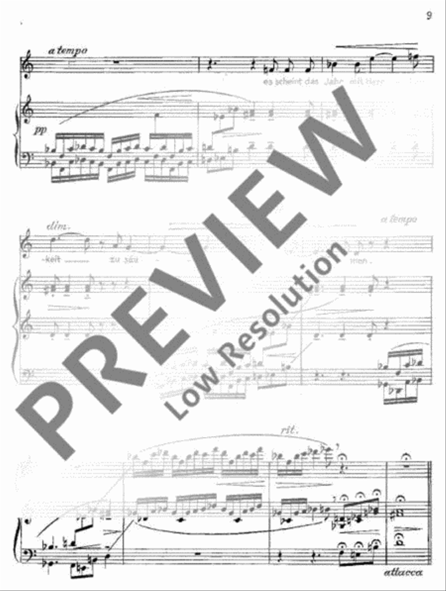Die Jahreszeiten Die Jahreszeiten Medium Voice scores gallery preview page 10