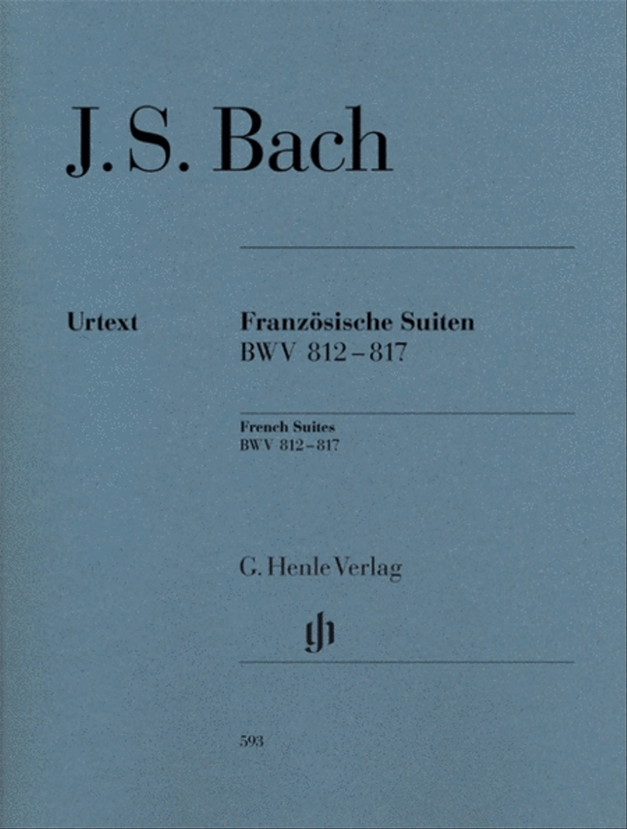 Bach - French Suites Bwv 812-817 Piano Solo scores gallery preview page 1