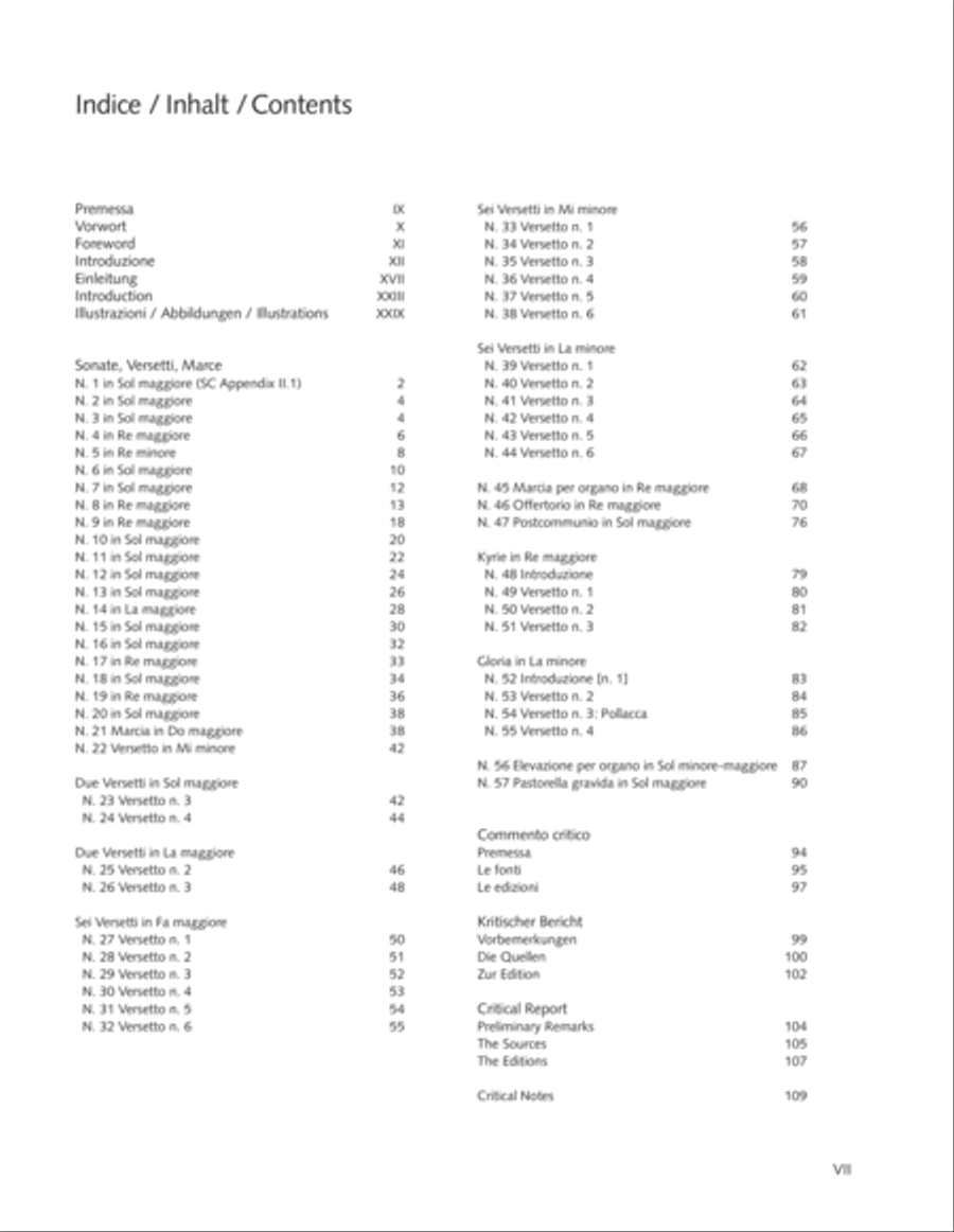 Edizione Nazionale delle Opere di Giacomo Puccini. II. Instrumental music; 2.1 Works for organ: Sonate, Versetti, Marce (vol. II/2) Organ Solo scores gallery preview page 6