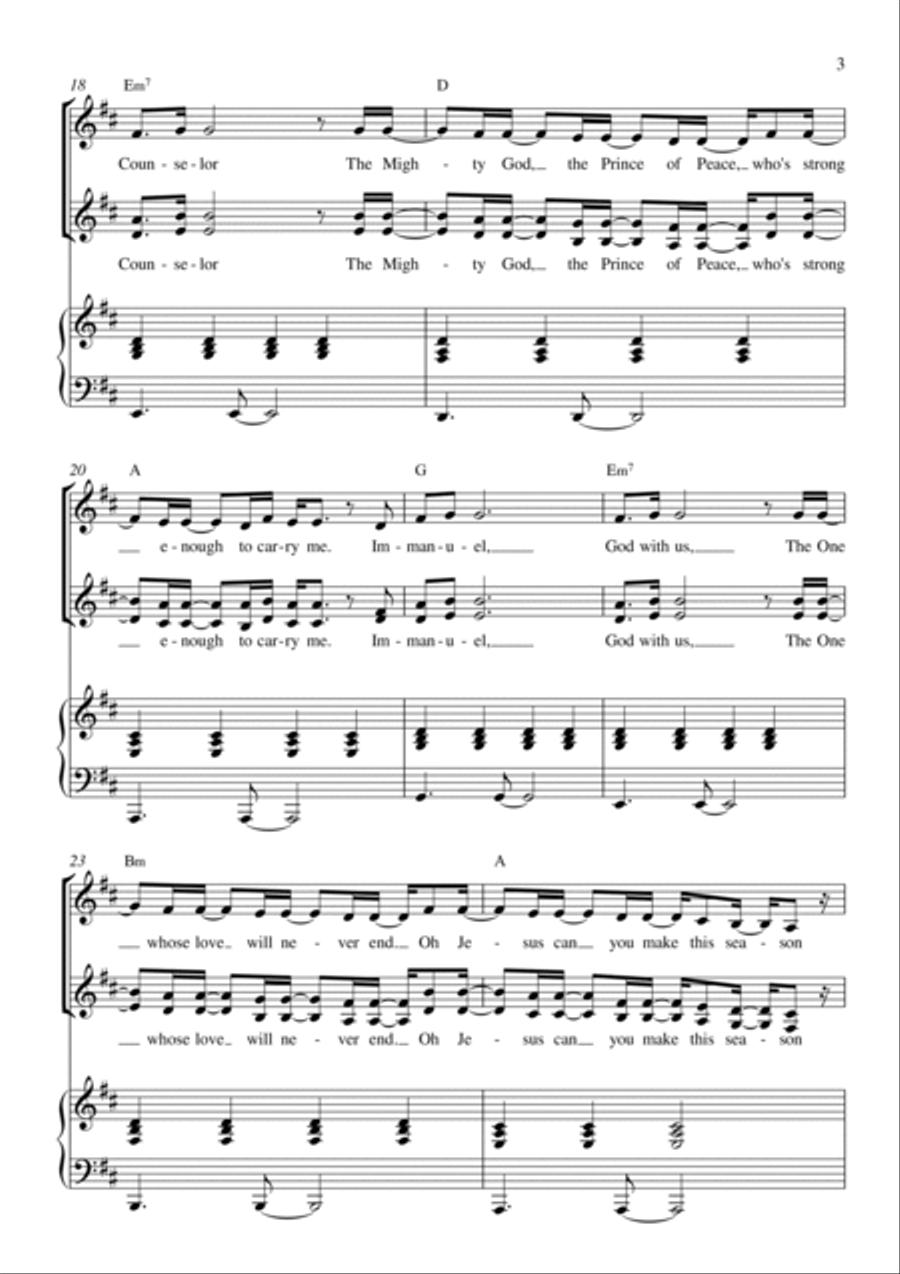 Wonderful Voice scores gallery preview page 3