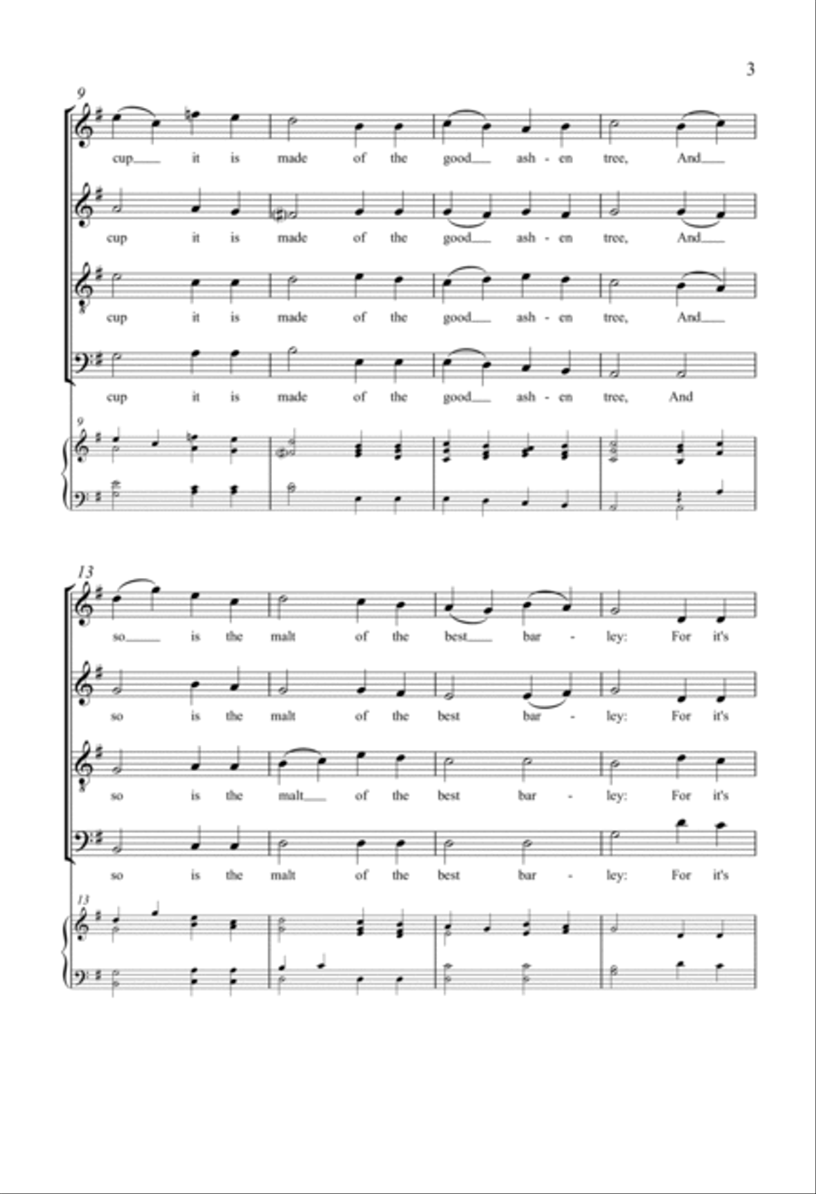 Somerset Wassail Somerset Wassail 4-Part scores gallery preview page 2
