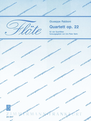 Book cover for Quartet Op. 22