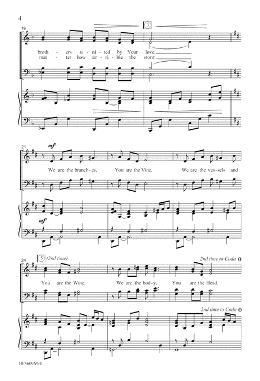Within These Walls 4-Part scores gallery preview page 4