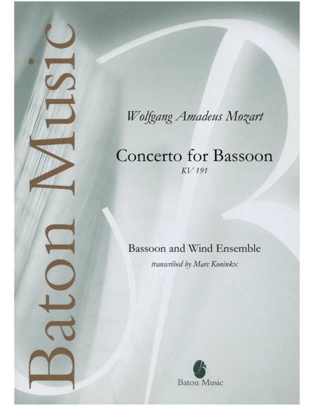 Concerto for Bassoon KV 191
