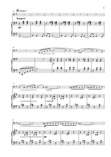 Valse Impromptu arranged for Bassoon & Piano image number null