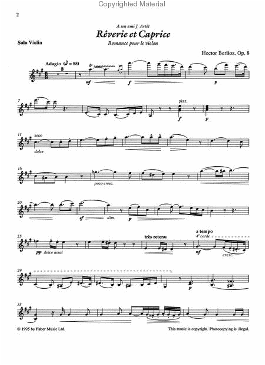 Reverie et Caprice Reverie et Caprice Small Ensemble scores gallery preview page 2