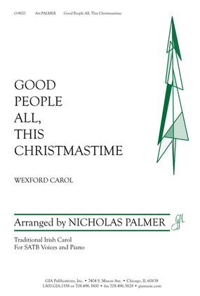 Book cover for Good People All, This Christmastime