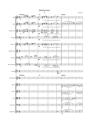 Quintessence I & II for Orchestra
