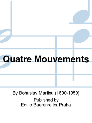 Book cover for Quatre Mouvements