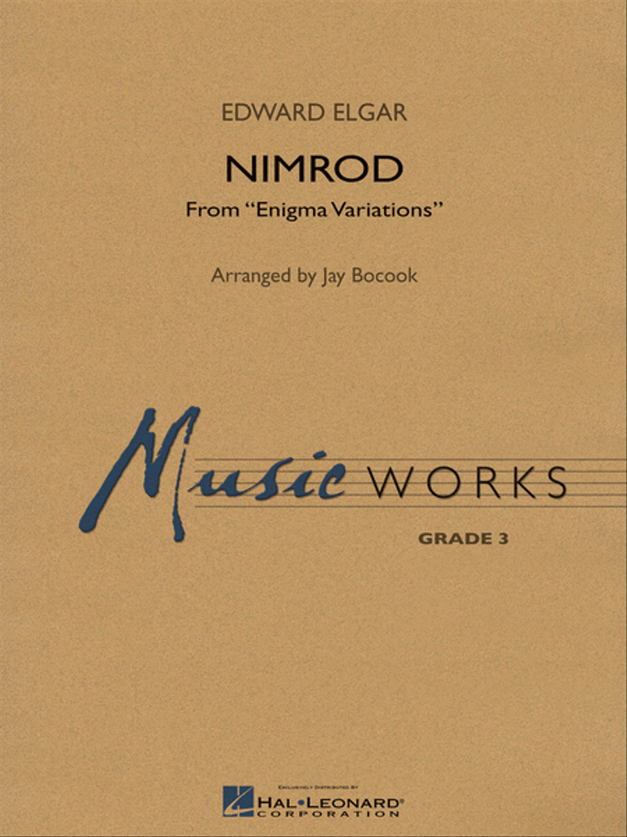 Nimrod from Enigma Variations Concert Band scores gallery preview page 1
