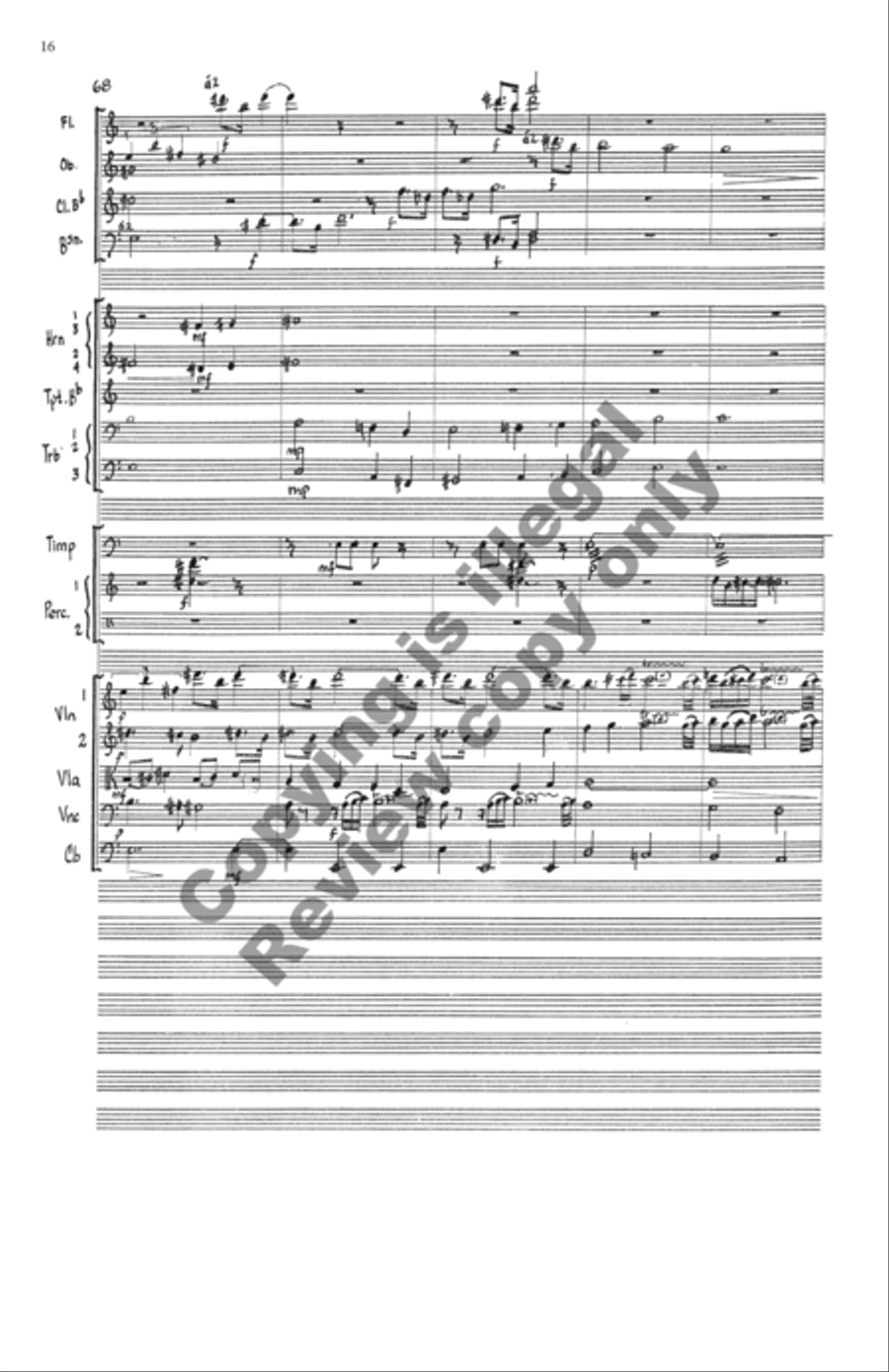Deep Summer Music Full Orchestra scores gallery preview page 30