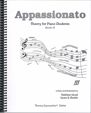 Book cover for Theory Gymnastics for Teens & Adults: Appassionato