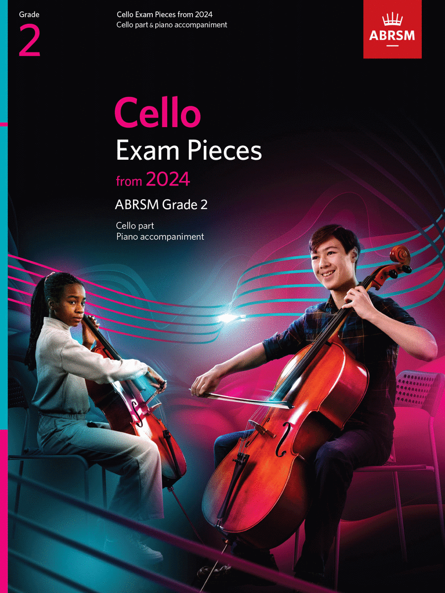 Cello Exam Pieces from 2024 Piano Accompaniment scores gallery preview page 1
