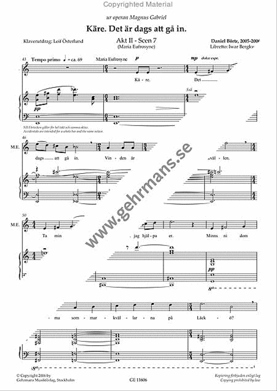 Kare. Det ar dags att ga in. Voice scores gallery preview page 2
