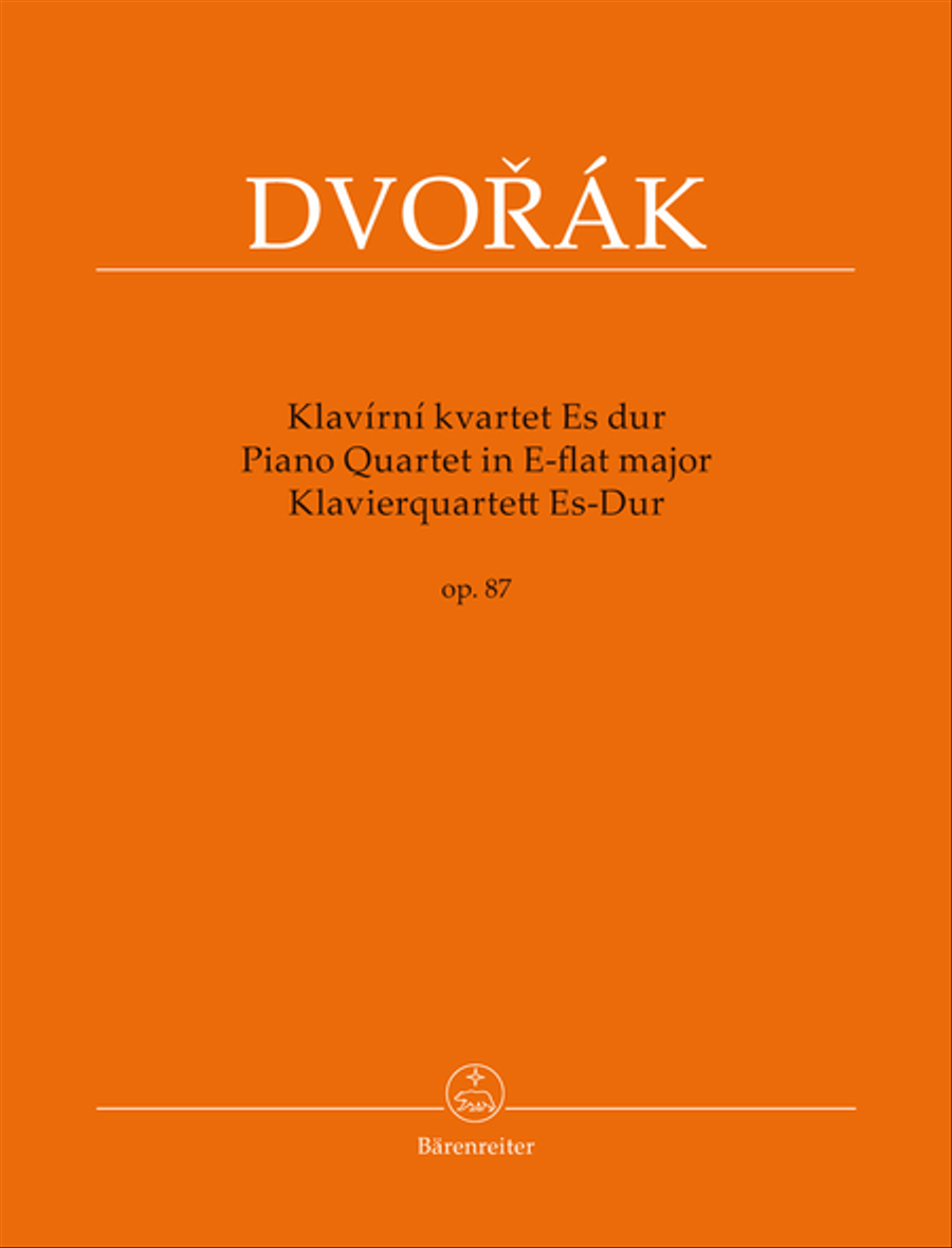 Piano Quartet E flat major, Op. 87