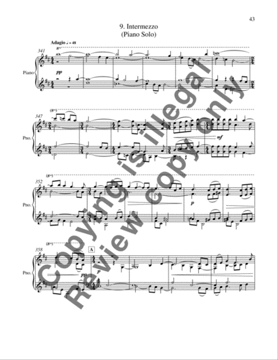 Mass: A Celebration of Life 4-Part scores gallery preview page 15
