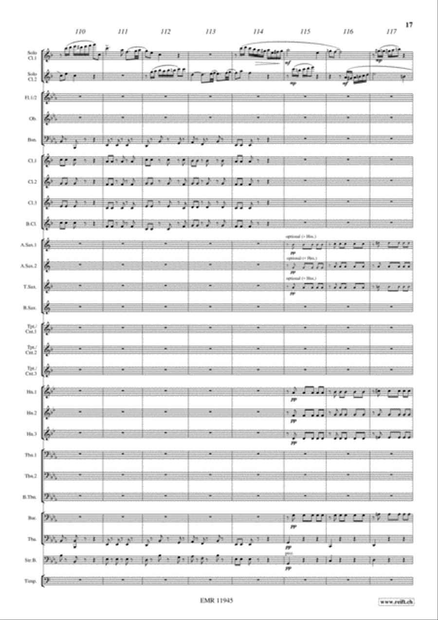 Concerto Concert Band scores gallery preview page 17