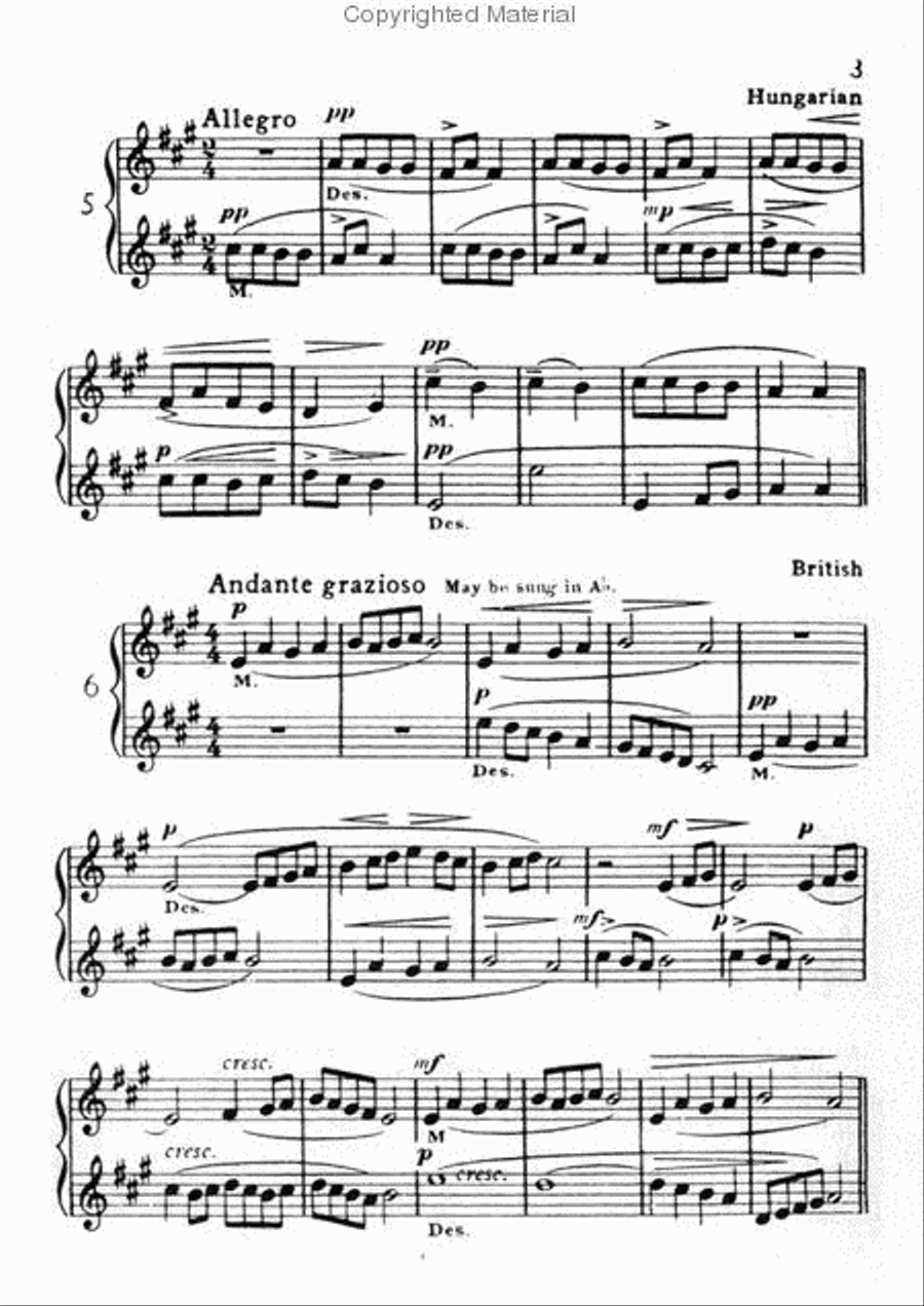 Folk Song Sight Singing Book 9 Classroom Materials scores gallery preview page 2