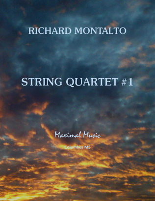 Book cover for String Quartet #1