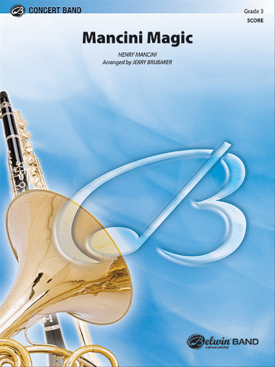 Mancini Magic Concert Band scores gallery preview page 1