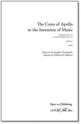 Book cover for The Cows of Apollo or the Invention of Music