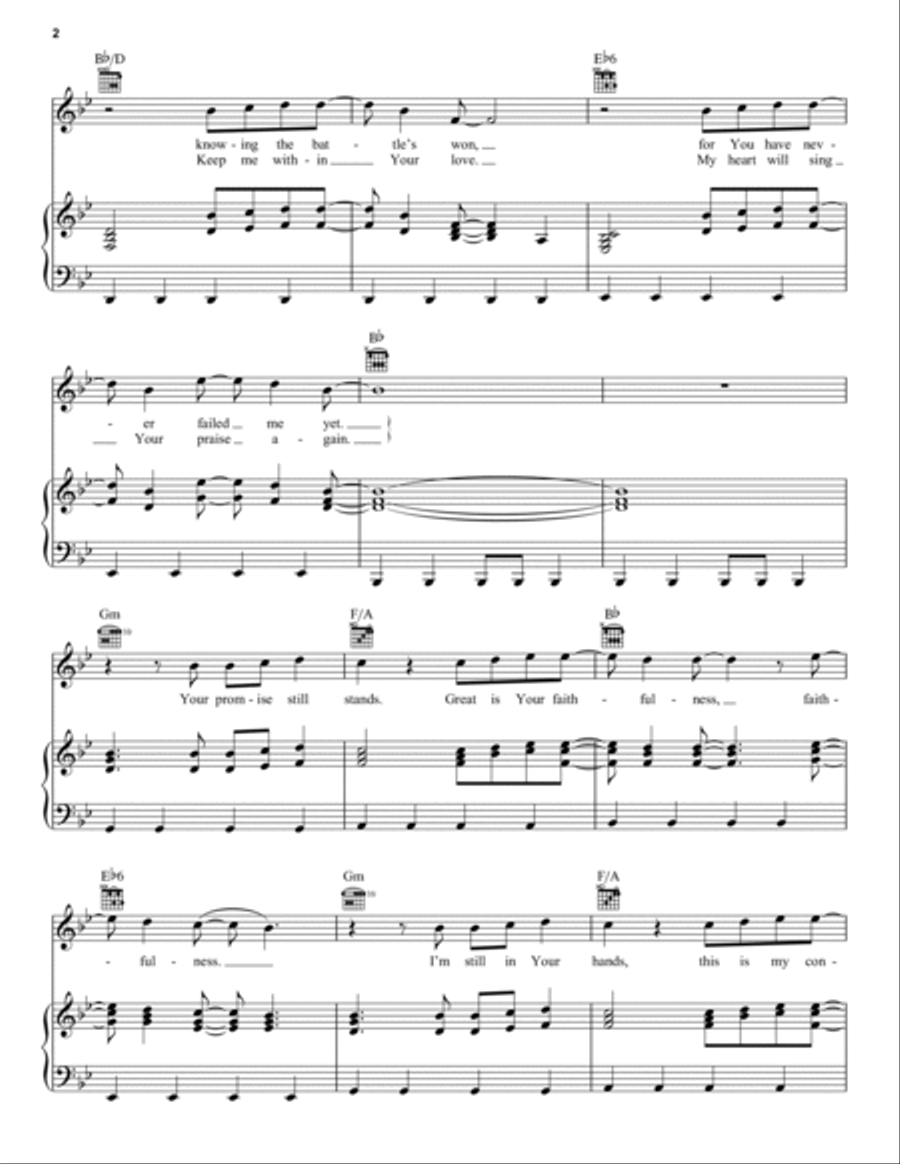 Do It Again Piano, Vocal, Guitar scores gallery preview page 2