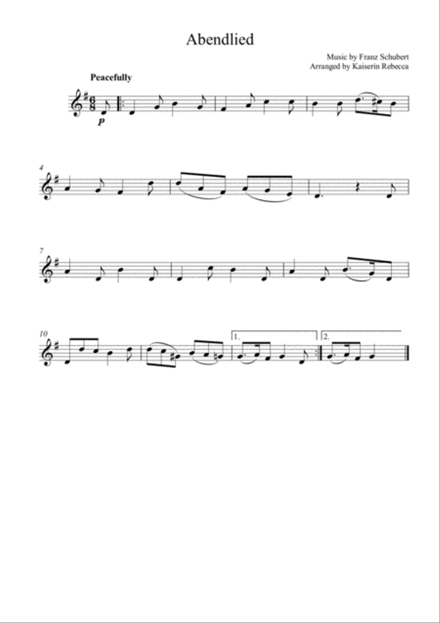 10 Easy Pieces for Violin Solo Violin Solo scores gallery preview page 3