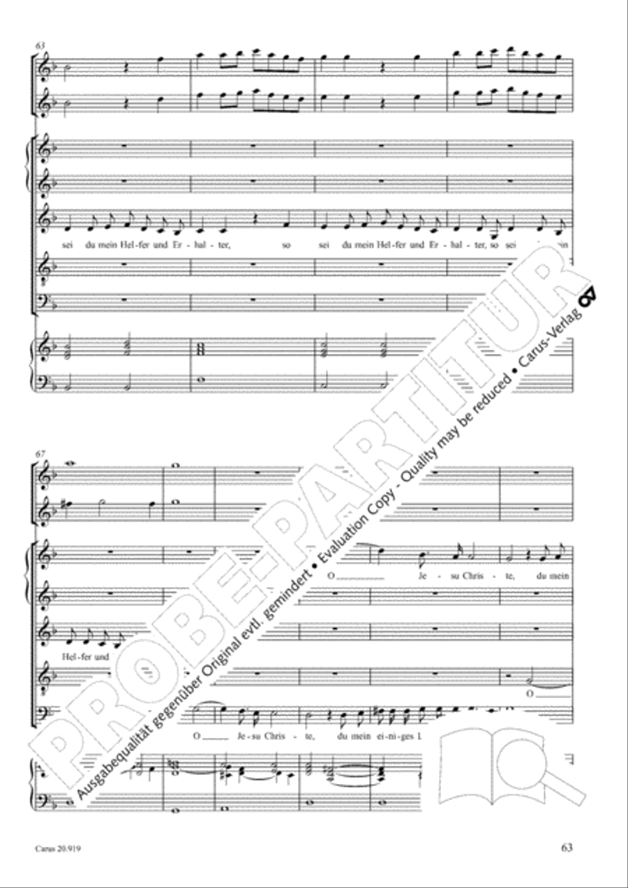 Opera varia I. Works with 1-7 parts (Complete edition, vol. 19) [Werke mit 1-7 obligaten Stimmen] Score scores gallery preview page 120