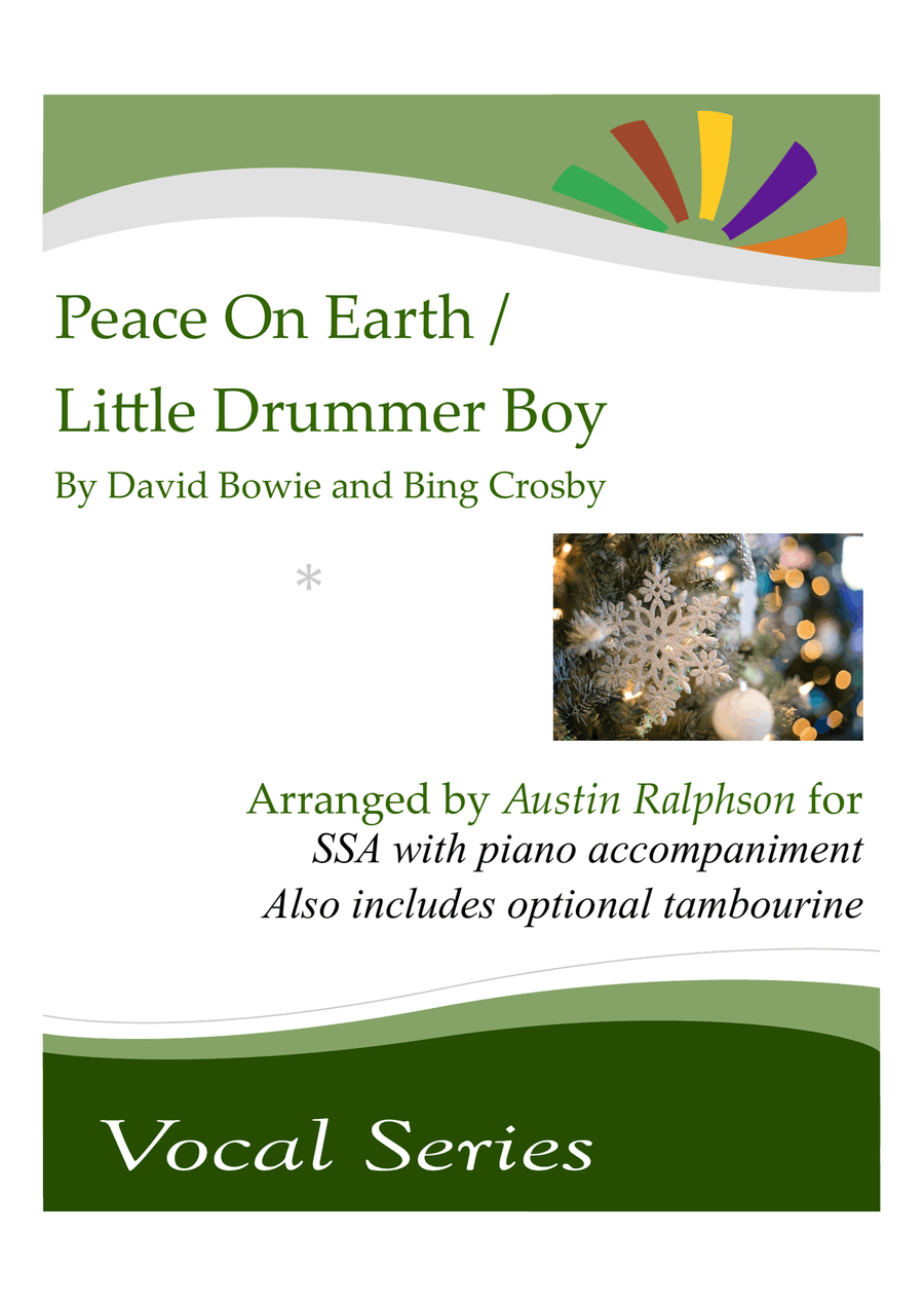 Peace On Earth Small Ensemble scores gallery preview page 1