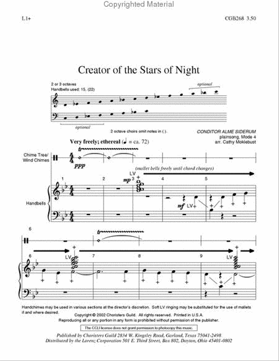 Creator of the Stars of Night