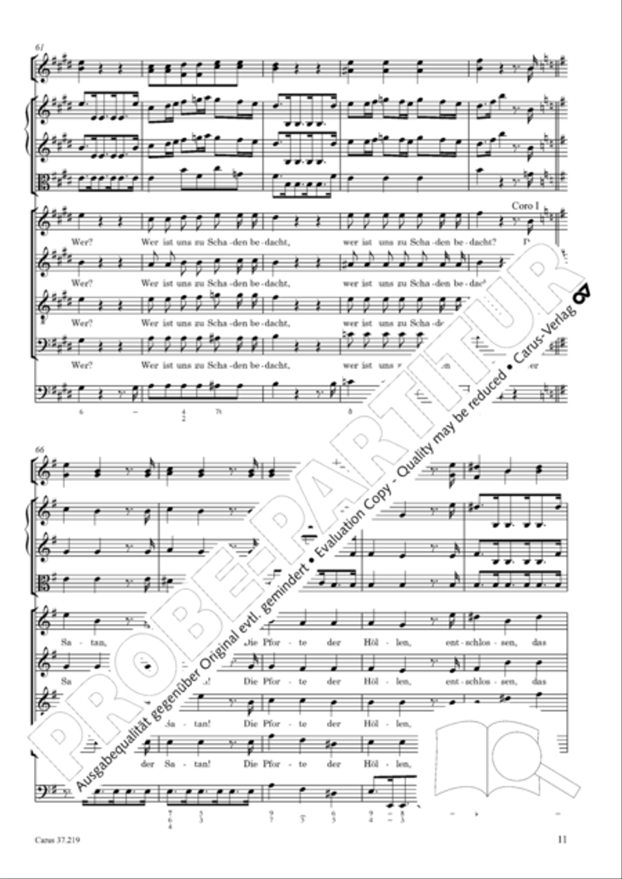 Erwachet, ihr Christen STB scores gallery preview page 12