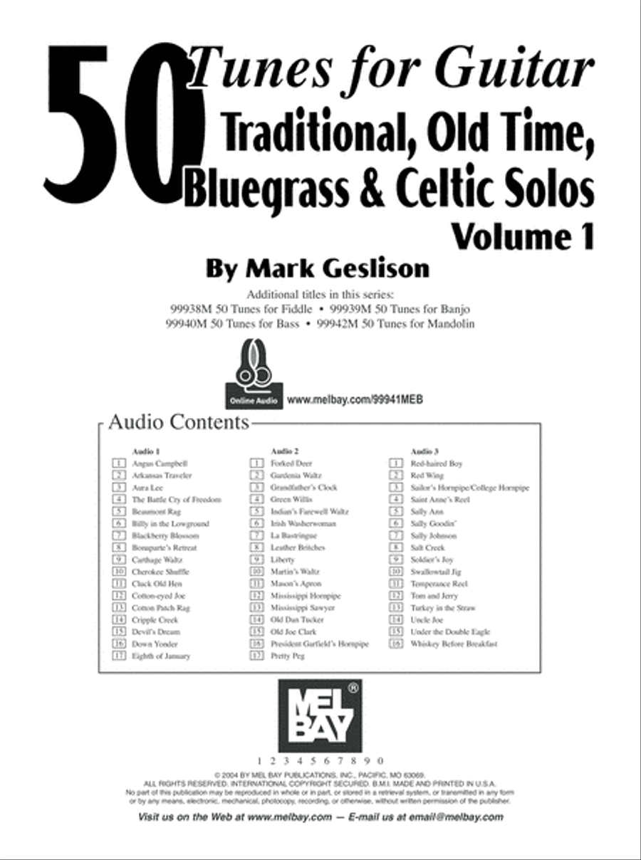 50 Tunes for Guitar, Volume 1 Guitar scores gallery preview page 2
