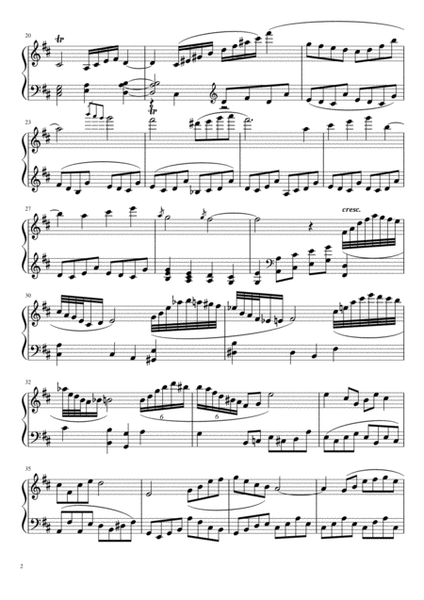 Nocturne in d major, op.3, no.1