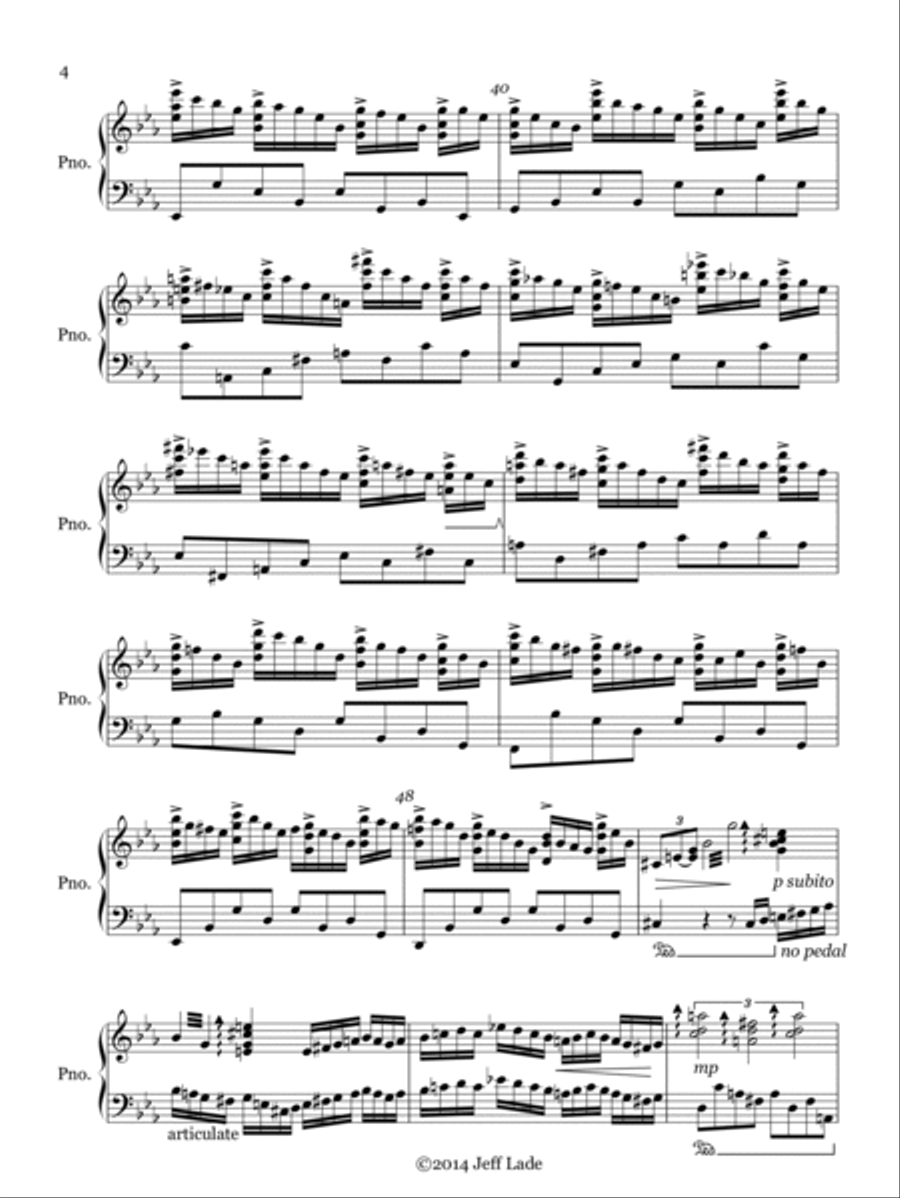 Bach Ala Mode Bach Ala Mode Piano Solo scores gallery preview page 4