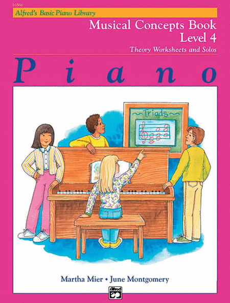 Alfred's Basic Piano Course Musical Concepts, Level 4