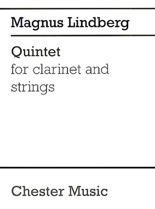 Book cover for Quintet for Clarinet and Strings