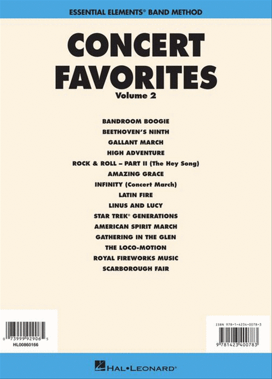 Concert Favorites Vol. 2 – Bass Clarinet Concert Band Methods scores gallery preview page 6