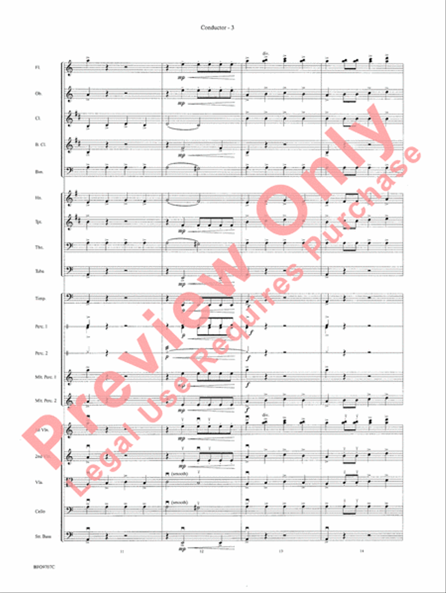 The Tempest Full Orchestra scores gallery preview page 6