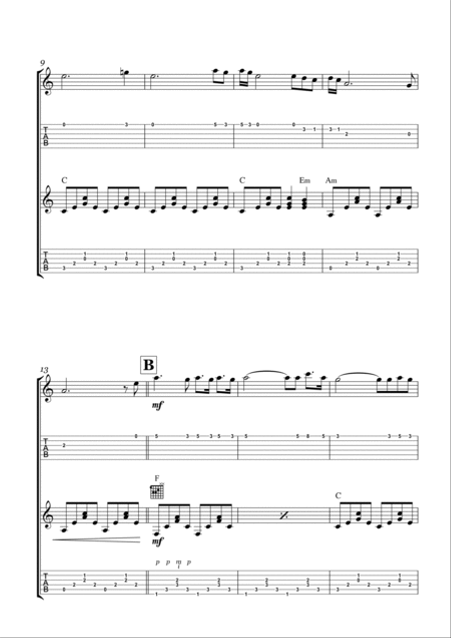 El Condor Pasa Acoustic Guitar scores gallery preview page 2