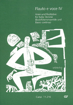 Book cover for Flauto e voce IV