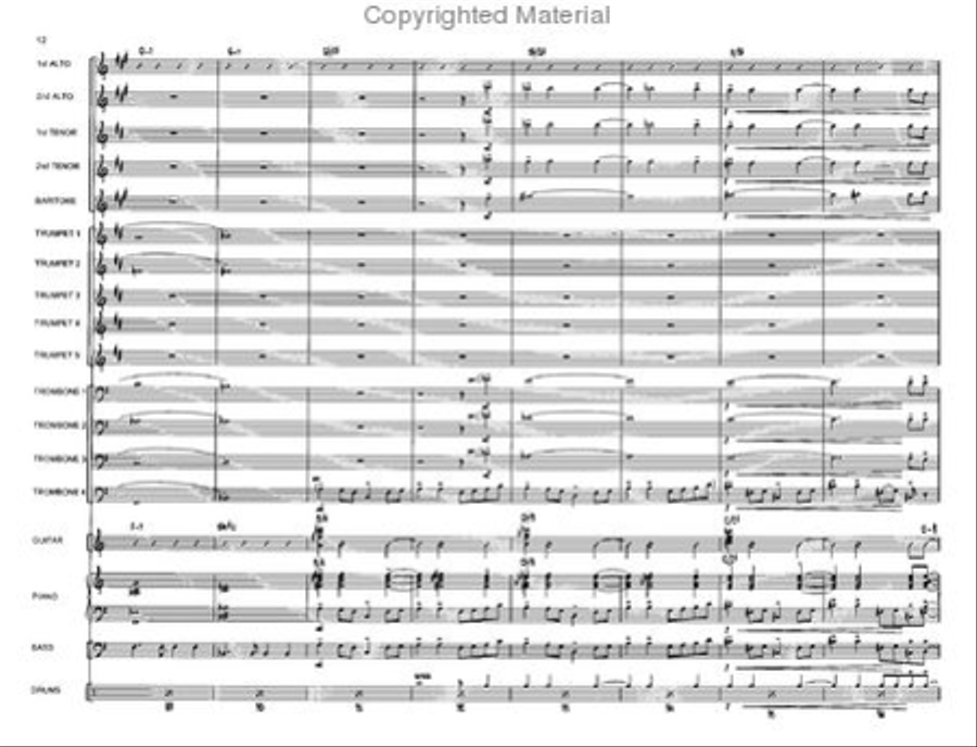 Northern Encounter Jazz Ensemble scores gallery preview page 13