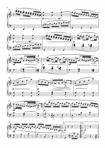 Scarlatti-Sonata in C-Major L.457 K.132(piano) image number null